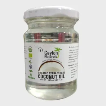 Ceylon Naturals Organic extra virgin coconut oil 150ml