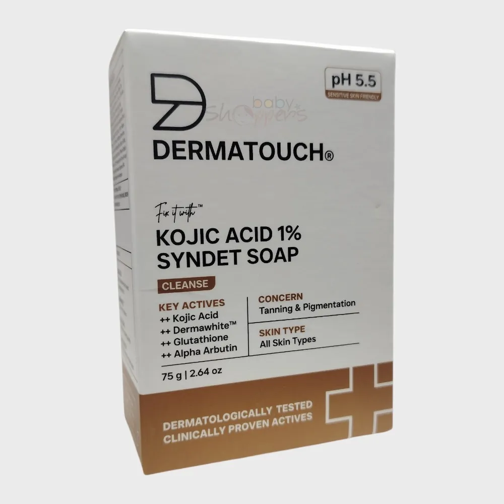 Dermatouch Kojic Acid 1% Syndet Soap 75g Dermatouch Kojic Acid 1% Syndet Soap 75g