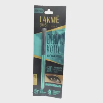Lakme 9to5 Eyeconic Kohl Sparkling Black