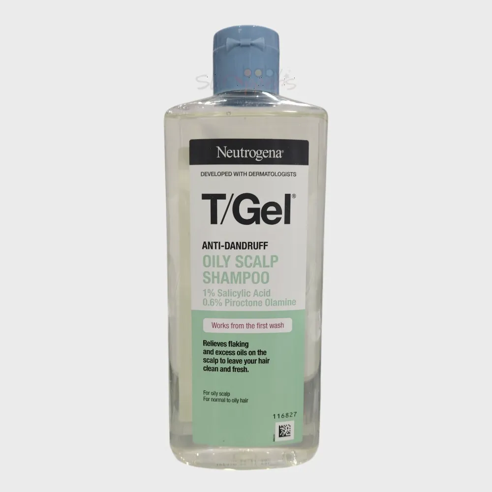 Neutrogena TGel Anti-Dandruff Oily Scalp Shampoo 250ml Neutrogena T/Gel Anti-Dandruff Oily Scalp Shampoo 250ml
