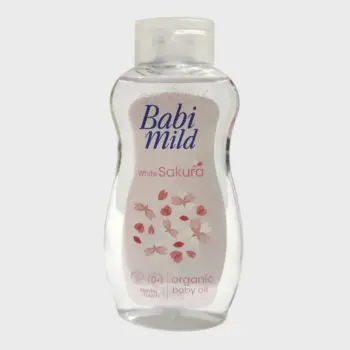 Babi Mild White Sakura Organic Baby Oil 200ml