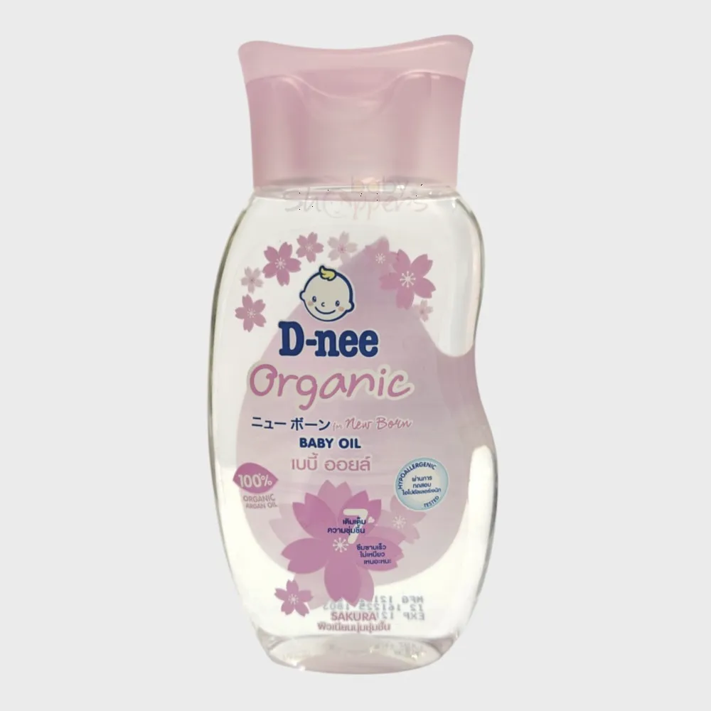 D-nee Organic Sakura Baby Oil 200ml D-nee Organic Sakura Baby Oil 200ml