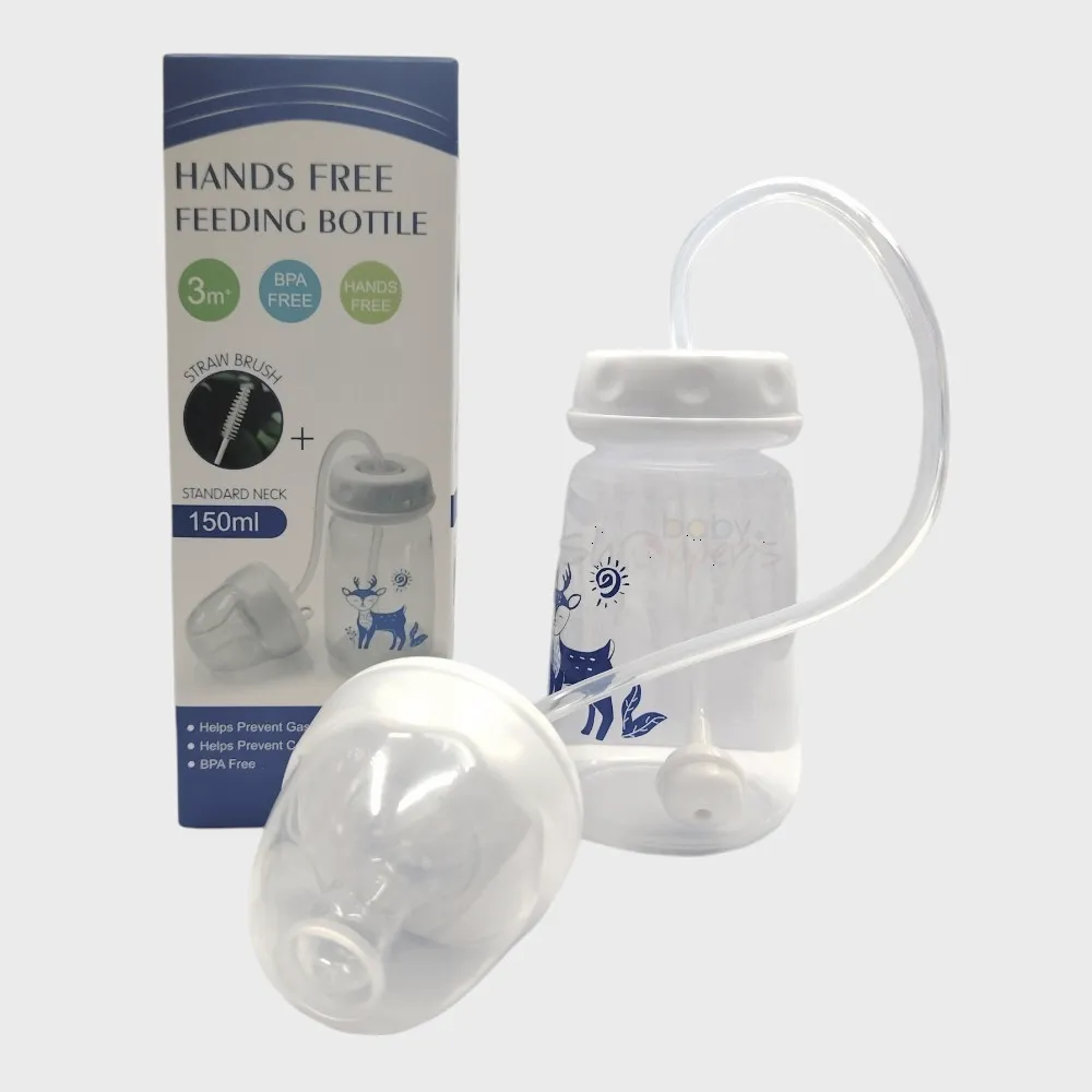 Hands-Free Feeding Bottle 3M+ 150ml Hands-Free Feeding Bottle 3M+ 150ml