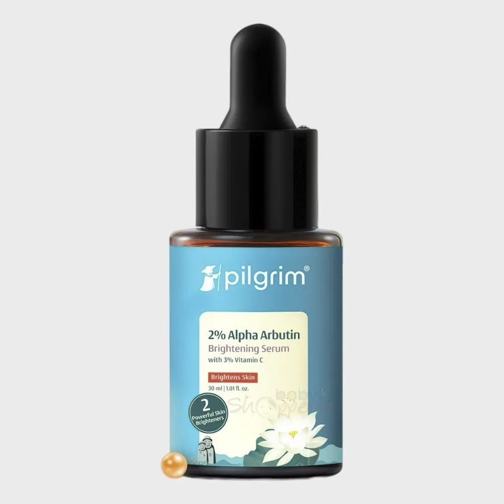 Pilgrim 2% Alpha Arbutin Brightening Serum with 3% Vitamin C 30ml Pilgrim 2% Alpha Arbutin Brightening Serum with 3% Vitamin C 30ml