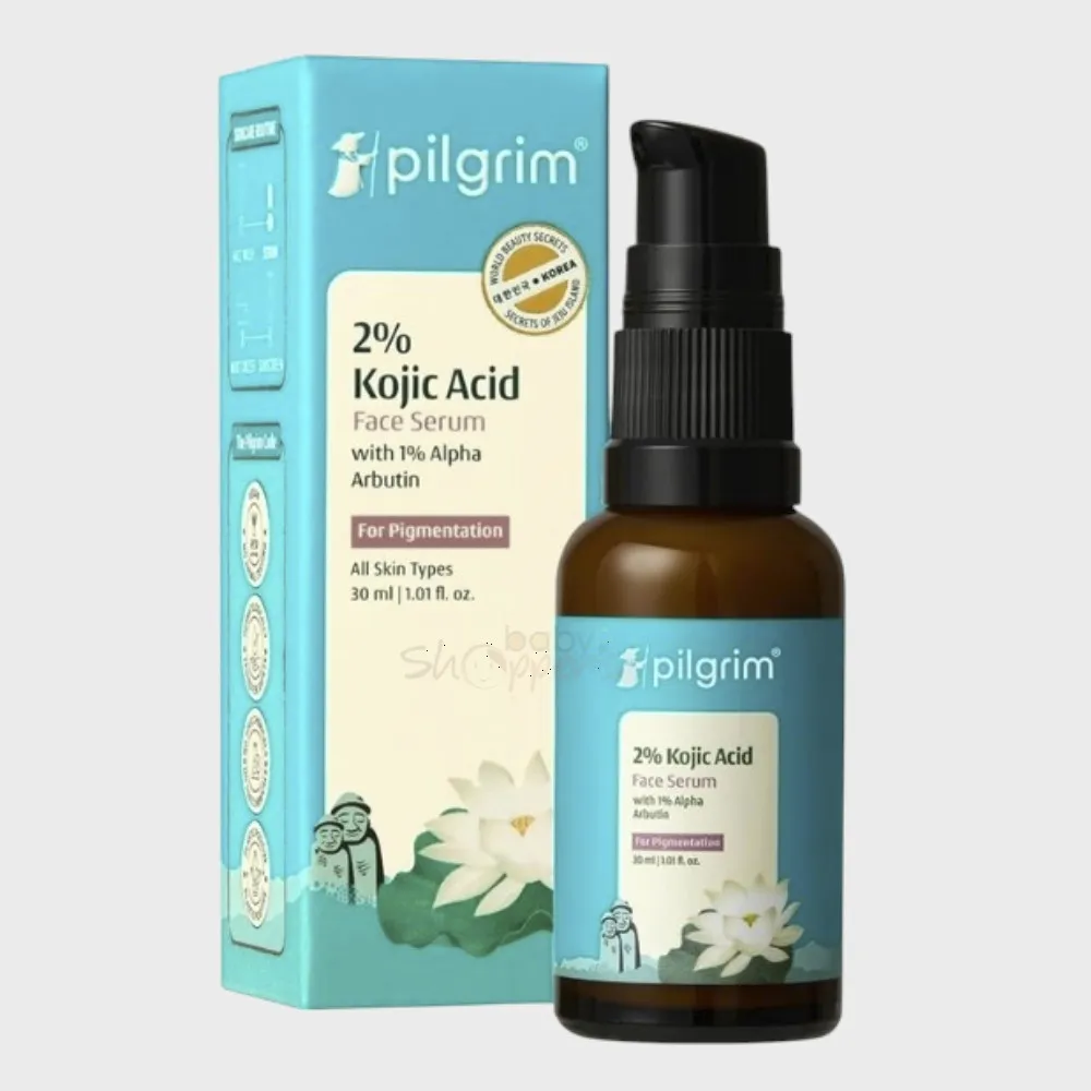Pilgrim 2% Kojic Acid Face Serum 30ml Pilgrim 2% Kojic Acid Face Serum 30ml