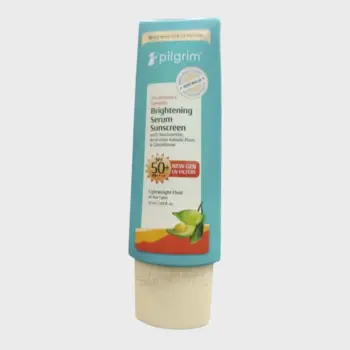 Pilgrim 5% Vitamin C Brightening Serum Sunscreen SPF 50+ PA++++ 50ml
