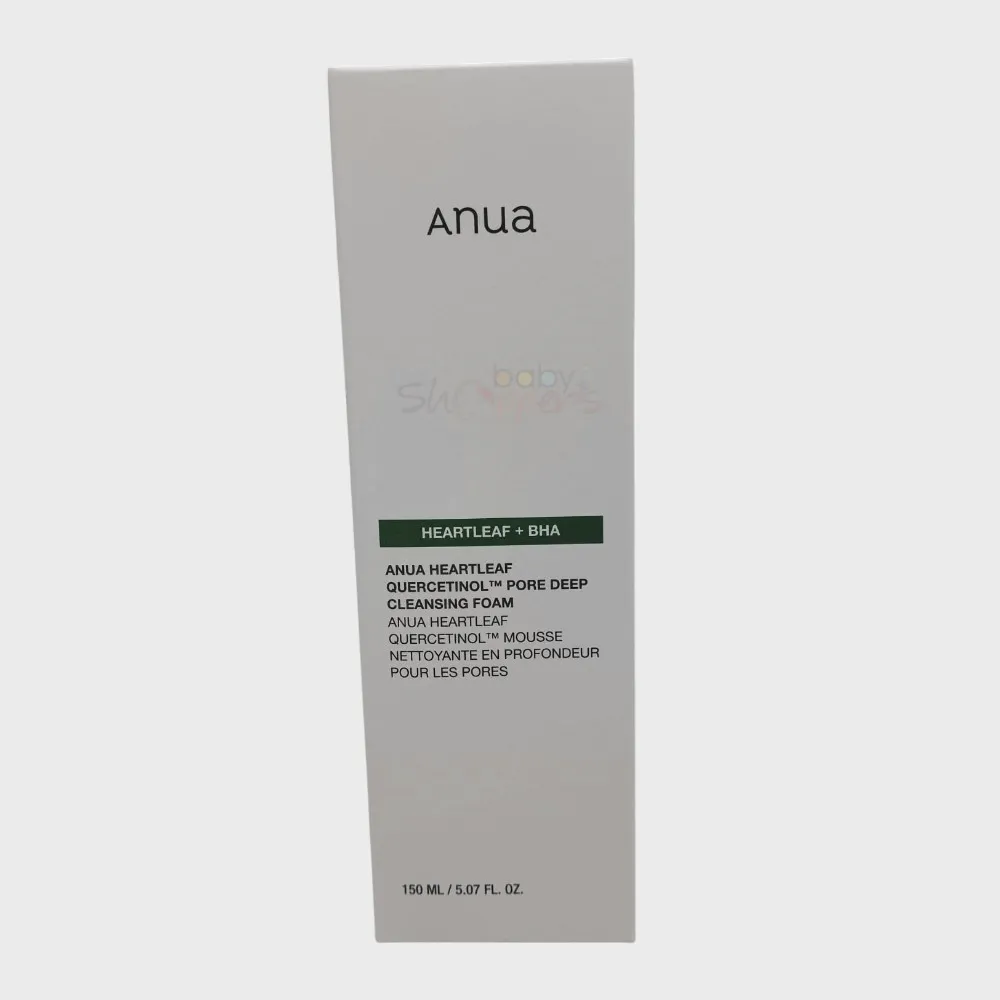 Anua Heartleaf Quercetinol Pore Deep Cleansing Foam 150ml Anua Heartleaf Quercetinol Pore Deep Cleansing Foam 150ml