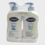 Cetaphil Baby Wash & Shampoo 399ml + Daily Lotion 399ml Set – Baby Bath & Skin Care Combo