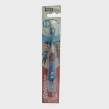 Colgate Big Kids Smiles Manual Toothbrush (6–9 Years) – Blue & Red