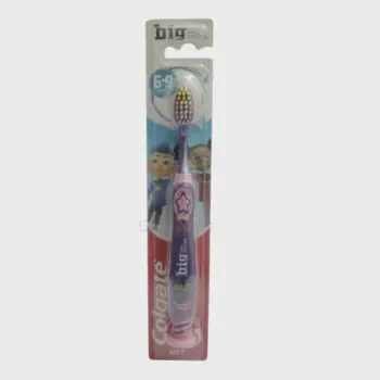 Colgate Big Kids Smiles Manual Toothbrush (6–9 Years) – Purple & Pink