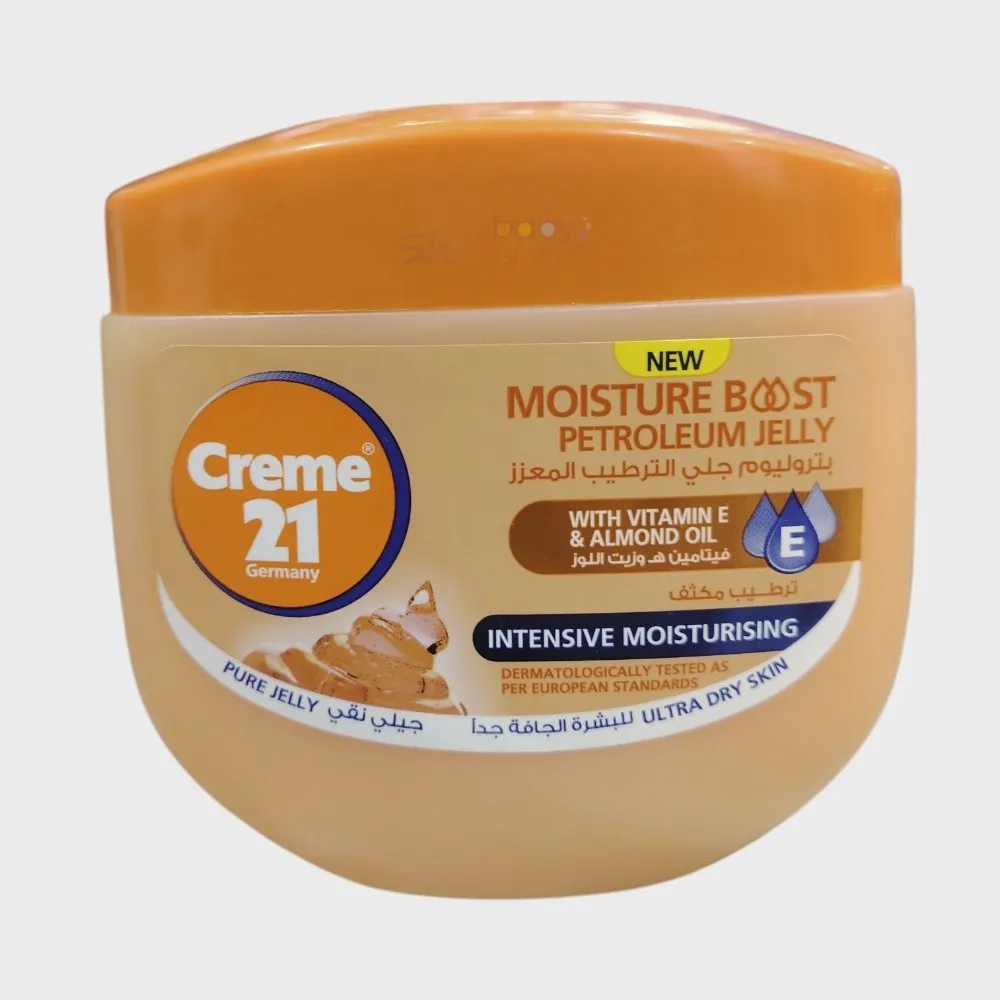Creme 21 Intensive Moisture Boost Petroleum Jelly 300ml Creme 21 Intensive Moisture Boost Petroleum Jelly 300ml