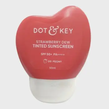Dot & Key Strawberry Dew Tinted Sunscreen SPF50+ PA++++ 50ml – 00 Peony