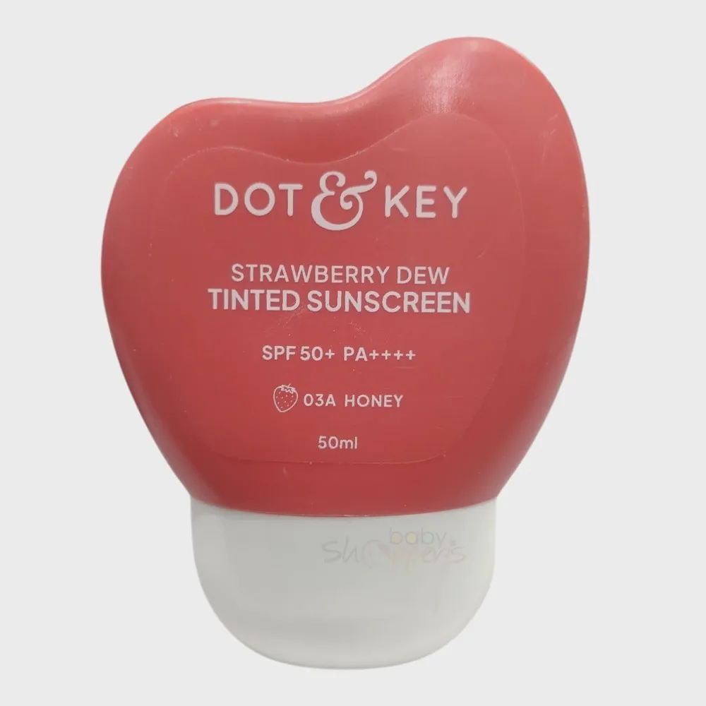 Dot & Key Strawberry Dew Tinted Sunscreen SPF50+ PA++++ 50ml – 03A Honey Dot & Key Strawberry Dew Tinted Sunscreen SPF50+ PA++++ 50ml – 03A Honey