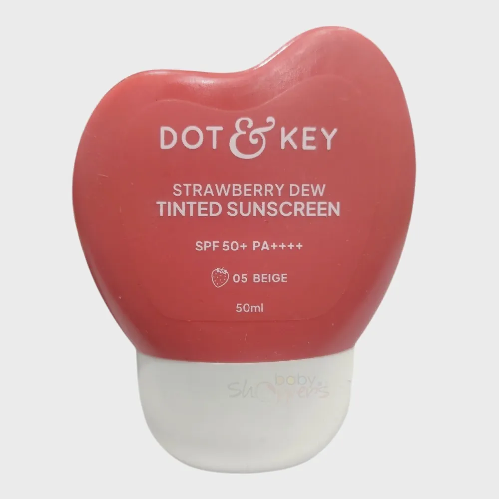 Dot & Key Strawberry Dew Tinted Sunscreen SPF50+ PA++++ 50ml – 05 Beige Dot & Key Strawberry Dew Tinted Sunscreen SPF50+ PA++++ 50ml – 05 Beige