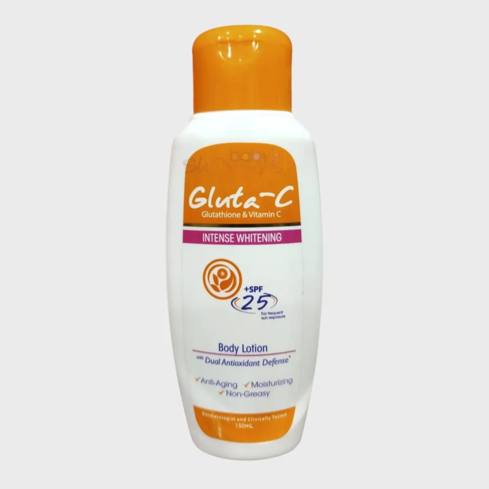 Gluta-C Intense Whitening Body Lotion with SPF 25+ 150ml Gluta-C Intense Whitening Body Lotion with SPF 25+ 150ml