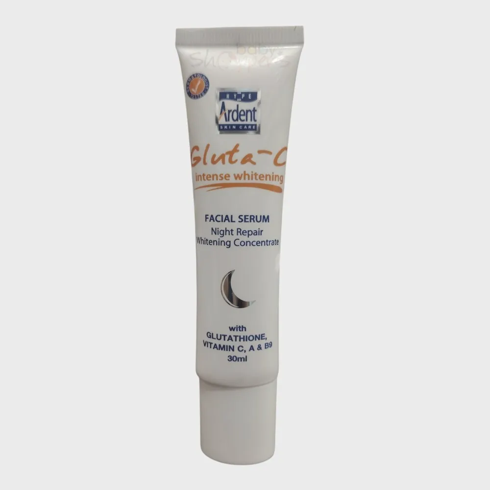 Gluta-C Intense Whitening Facial Serum Night Repair Whitening Concentrate 30ml Gluta-C Intense Whitening Facial Serum Night Repair Whitening Concentrate 30ml