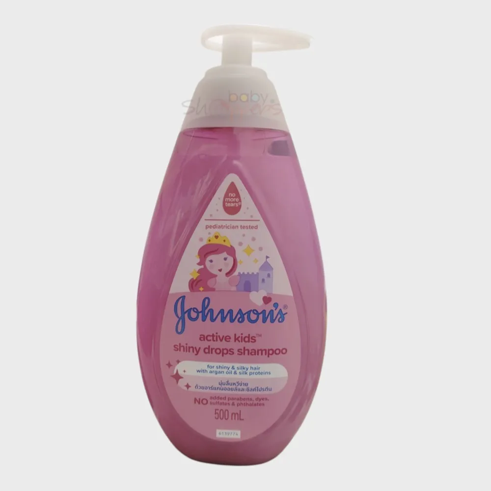 Johnson’s Active Kids Shiny Drops Shampoo 500ml (1) Johnson’s Active Kids Shiny Drops Shampoo 500ml