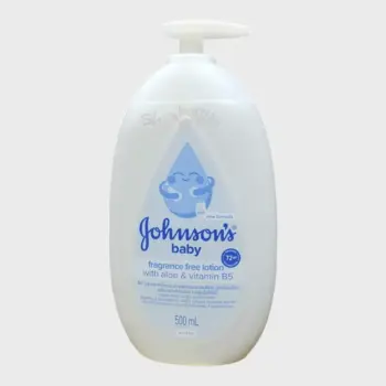 Johnson's Baby Fragrance Free Lotion with Aloe & Vitamin B5 500ml