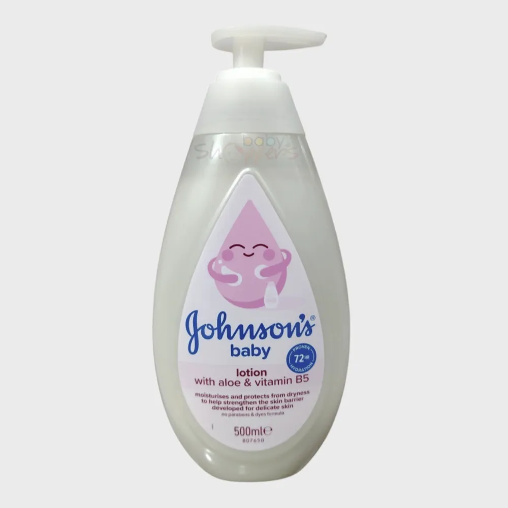 Johnson’s Baby Moisturizing Lotion with Aloe Vera & Vitamin B5 500ml Johnson’s Baby Moisturizing Lotion with Aloe Vera & Vitamin B5 500ml