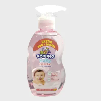 Kodomo Baby Top to Toe Hair & Body Bath 400ml