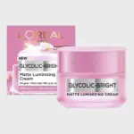 Loreal Paris Glycolic-Bright Matte Luminizing Cream 50ml 1 Loreal Paris Glycolic-Bright Matte Luminizing Cream 50ml