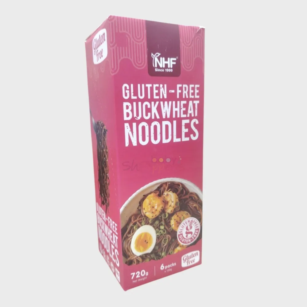 NHF Gluten-Free Buckwheat Noodles 720g NHF Gluten-Free Buckwheat Noodles 720g