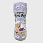 Natufoodies Organic Rice Puff with Purple Sweet Potato flavor 42g