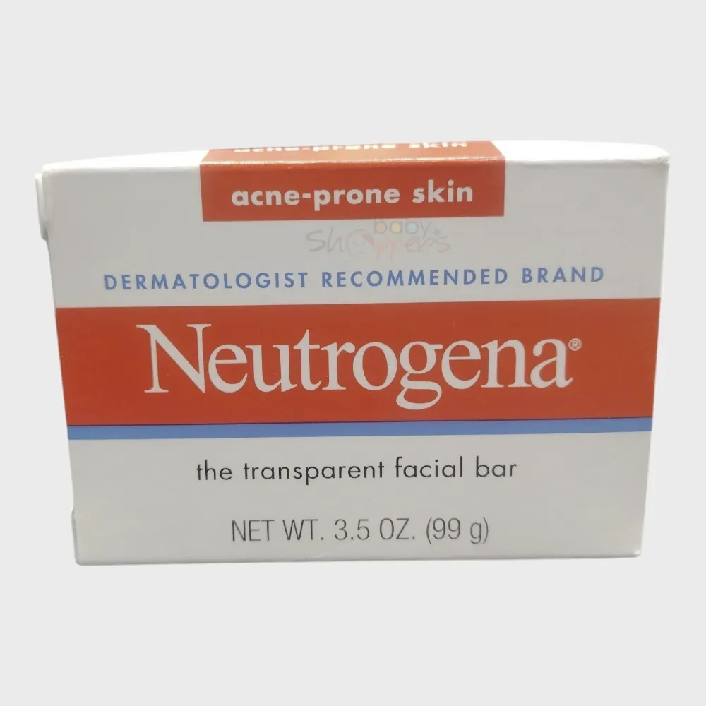 Neutrogena Facial Cleansing Bar for Acne-Prone Skin 99g Neutrogena Facial Cleansing Bar for Acne-Prone Skin 99g