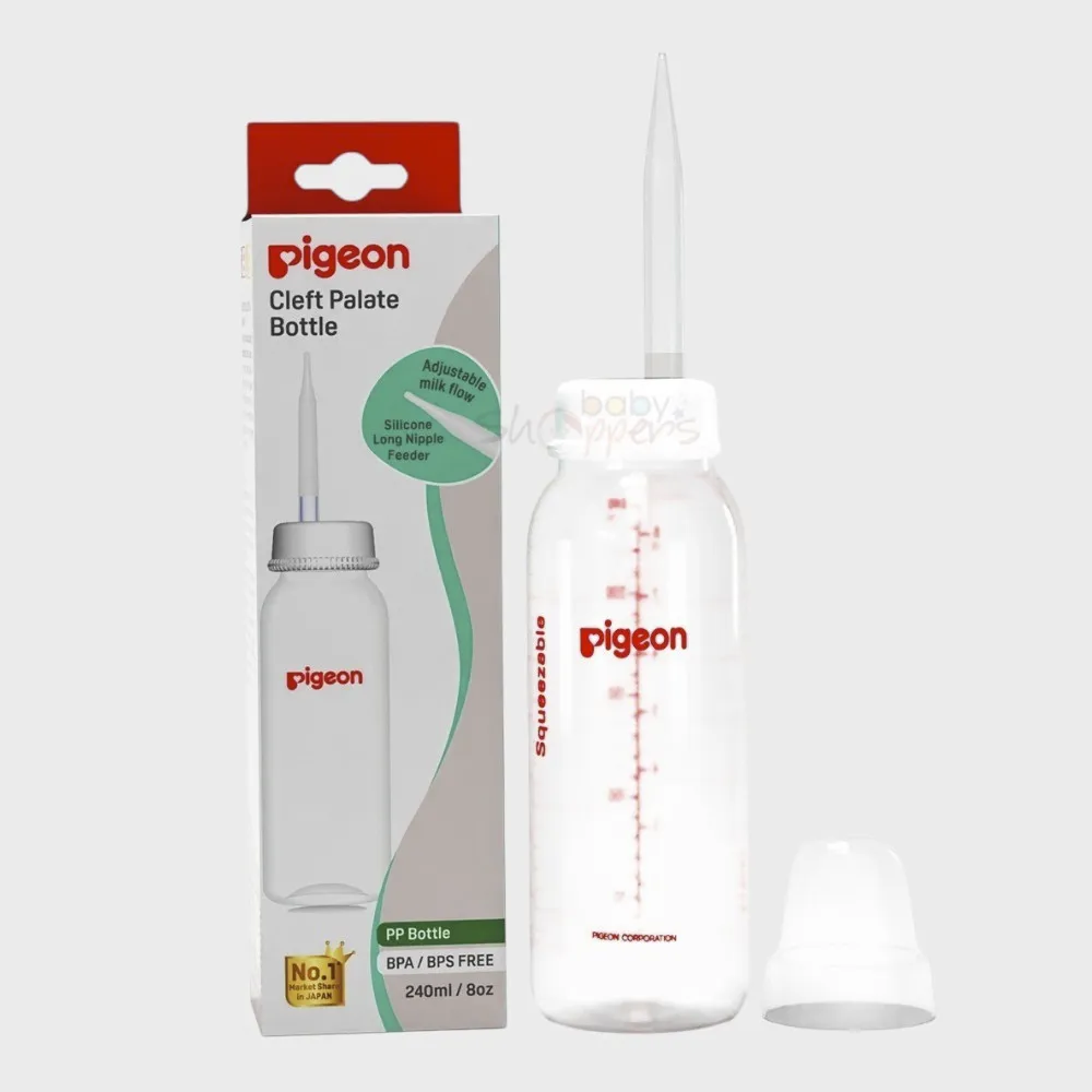 Pigeon Feeder with Long Nipple for Cleft Palate 240ml Pigeon Feeder with Long Nipple for Cleft Palate 240ml