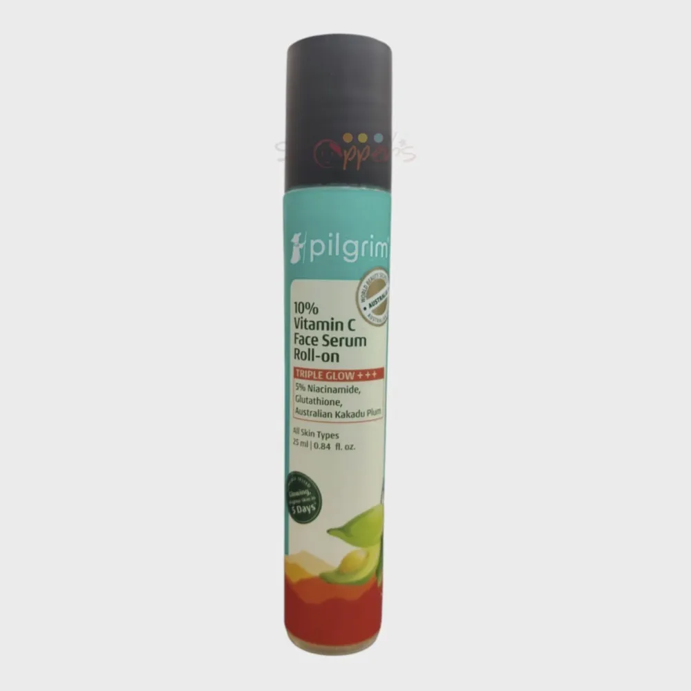 Pilgrim 10% Vitamin C Face Serum Roll-On 25ml Pilgrim 10% Vitamin C Face Serum Roll-On 25ml