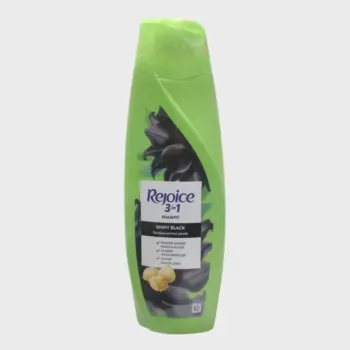 Rejeoice 3-in-1 Shiny Black Shampoo with Candlenut Oil 340ml