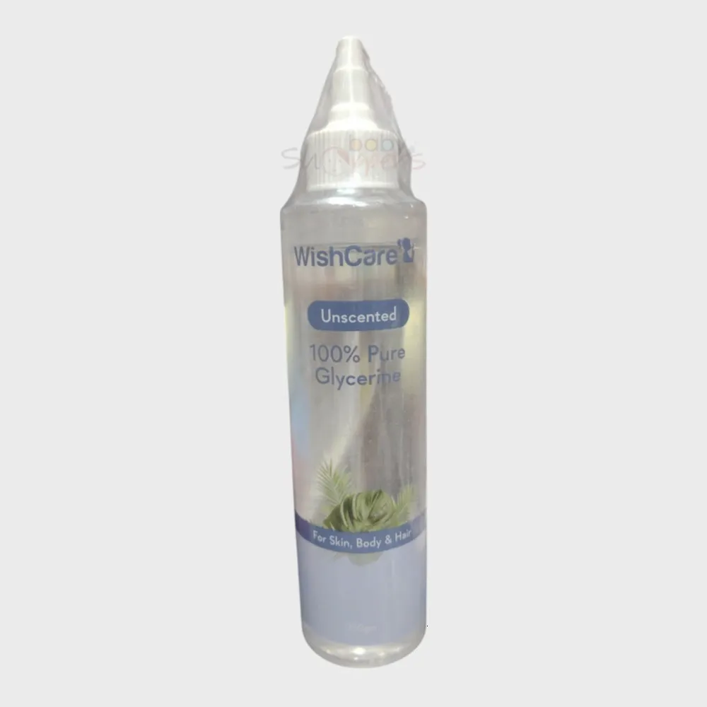 WishCare Unscented 100% Pure Glycerine 250g WishCare Unscented 100% Pure Glycerine 250g